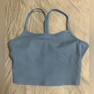 Brand New ALO Yoga Cropped Ripped Tank Top Size Medium